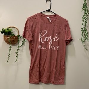 Bachelorette Shirt - “Rose all day”